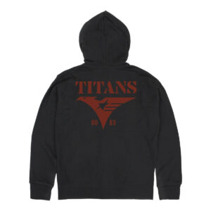Mobile Suit Z Gundam: Titans U.C.0083 Zip Hoodie / Black-M