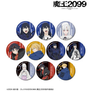 Anime Demon King 2099: Trading Glitter Can Badge 1Box 10Pcs