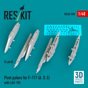 Pivot pylons for F-111 (A, D, E) with LAU-105 (4 pcs)