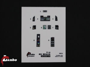 J-20 3D interior decal