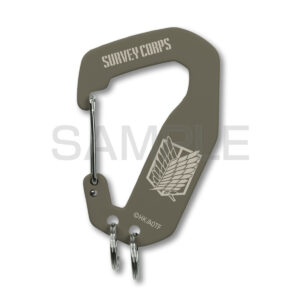 Attack On Titan: Survey Corps Metal Carabiner