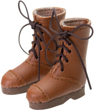 Lace Up Boots Caramel Brown