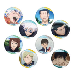 Jujutsu Kaisen Hundred Faces Badge #1 1Box 8pcs