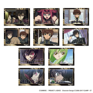 Code Geass Lelouch of the Rebellion Trading Stand Panel: 1Box (10pcs)