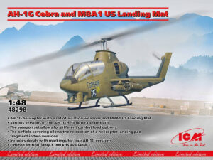 AH-1G Cobra and M8A1 US Landing Mat